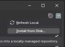 Install from Disk